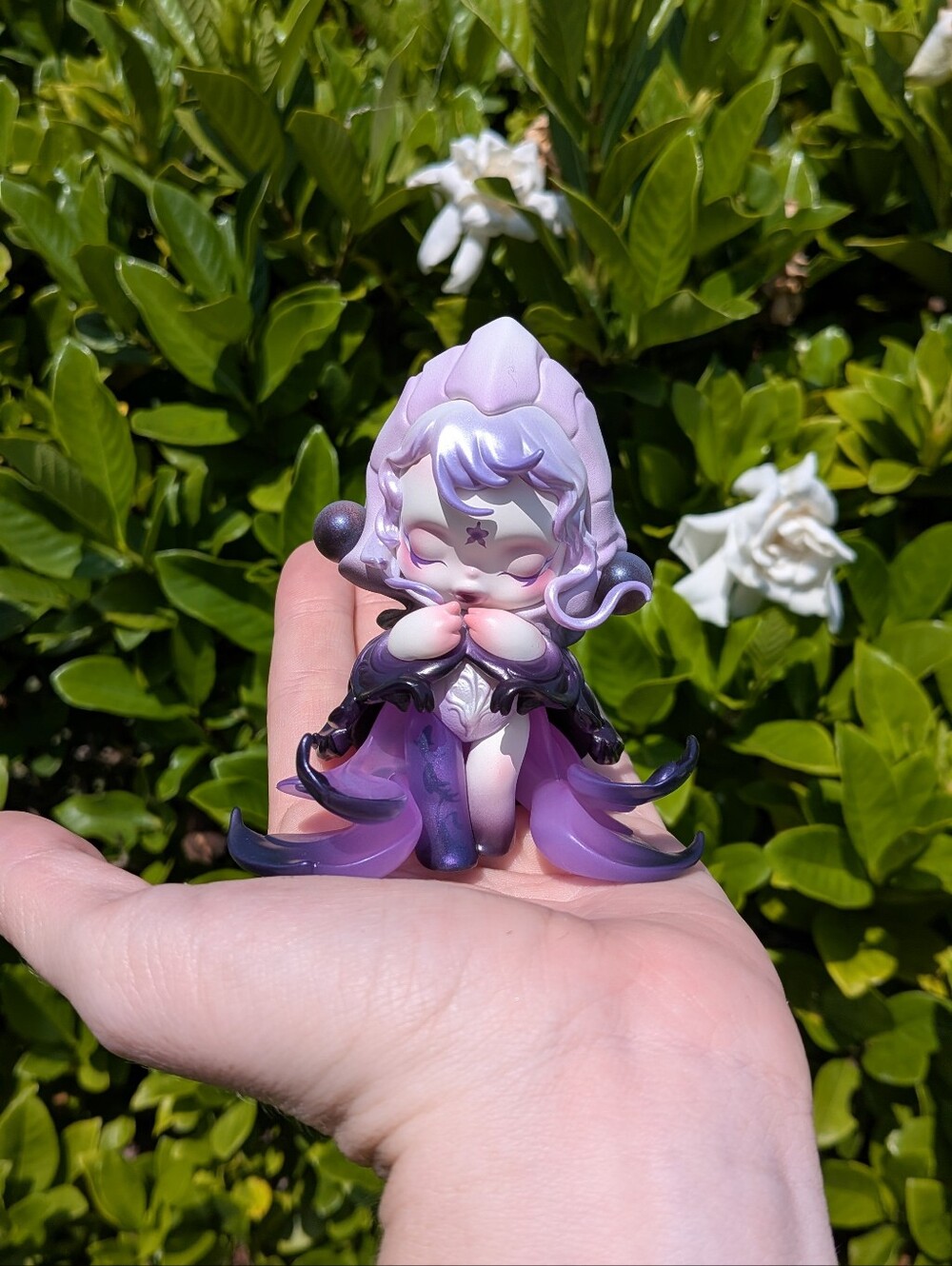 Pop Mart Skullpanda Petals In Four Acts Series - The Burning Gloom Figure